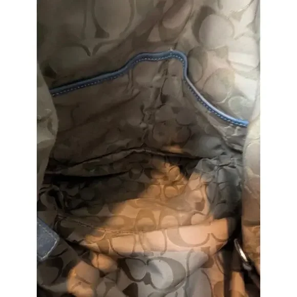 Coach Blue Crossbody Bag - Picture 9 of 13